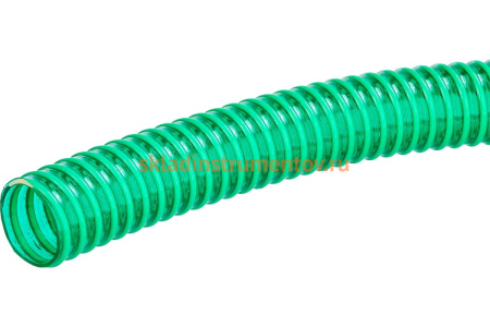 Шланг напорно-всасывающий со спиралью ПВХ (15 м; 38 мм; 3 атм) ЗУБР 40325-38-15