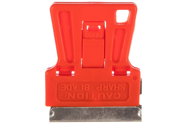 Стекольный пластиковый скребок, ширина лезвия 50 мм КУРС 10007