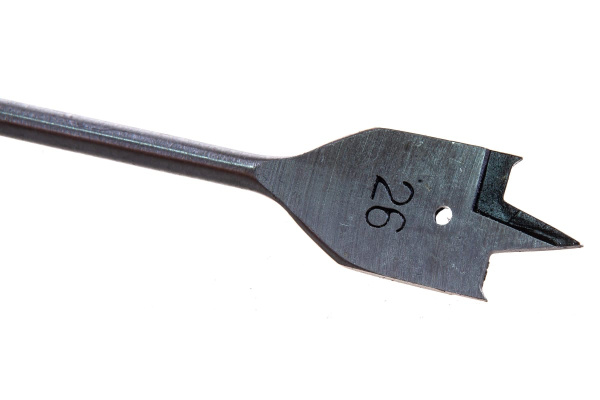 Сверло перовое по дереву (26х300 мм) ПРАКТИКА 774-221