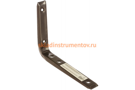 Стальной кронштейн СИБРТЕХ 150х200 мм коричневый 94036