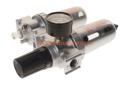 Лубрикатор 3/8 с пластиковым переключателем, давление 215 PSI,2500 л/мин, объем 125 мл. JTC JTC-JW0889-803