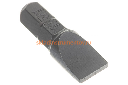 Торцевая вставка (бита) 1/4", Slotted, 8х1.6мм, 25мм KING TONY 102508S2