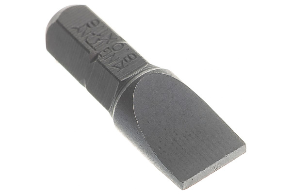 Торцевая вставка (бита) 1/4", Slotted, 8х1.6мм, 25мм KING TONY 102508S2