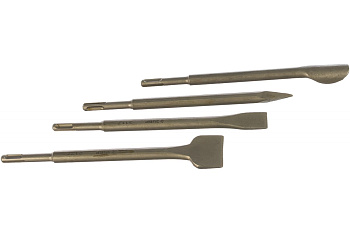 Набор зубил МАСТЕР для перфораторов SDS-Plus (4 шт.) Зубр 29230-H4