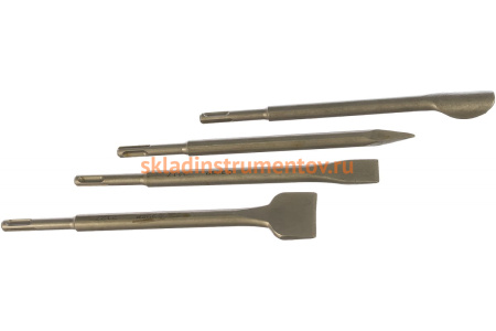 Набор зубил МАСТЕР для перфораторов SDS-Plus (4 шт.) Зубр 29230-H4