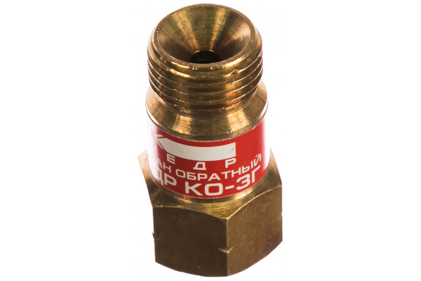 Затвор предохранительный ЗП-1Г (М16x1.5LH; пропан, ацетилен) на выход редуктора КЕДР 8007053