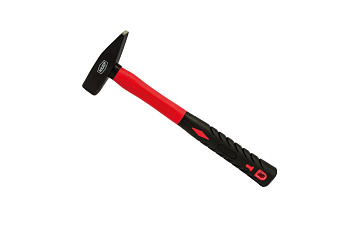 Кованый молоток со стеклопластиковой обрезиненной рукояткой 400г КЕДР 055-0400 27282