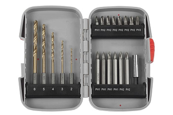 Набор насадок «ЭКСПЕРТ» для шуруповертов 20 предметов Зубр 26056-H20