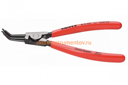 Щипцы для внешних стопорных колец KNIPEX KN-4631A22