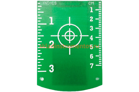 Мишень TP-6 зелёная RGK