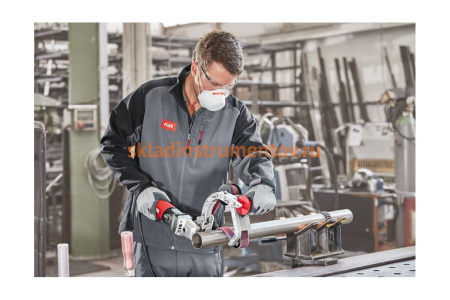 Ленточная шлифовальная машина для труб FLEX TRINOX BRE 8-4 INOX Set 453463