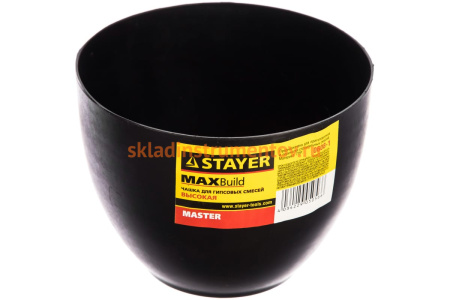 Чашка для гипса высокая 120х90 мм STAYER MASTER 0608-1