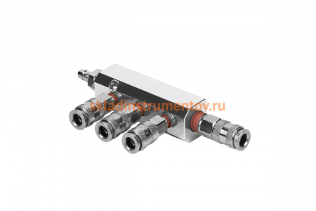 Разветвитель пневматический с увеличенной пропускной способность WIEDERKRAFT WDK-85MB
