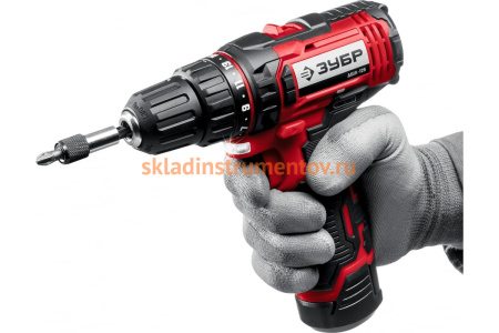 Дрель-шуруповерт ЗУБР ДШЛ-125-22