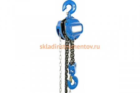 Ручная шестеренная стационарная таль EURO-LIFT ТВ 00001063 (1.5 т, 9 м)