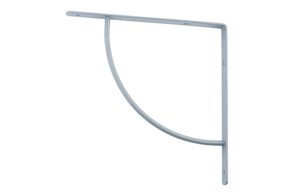 Арочный выгнутый кронштейн СИБРТЕХ 200х200х20 мм серый 94058