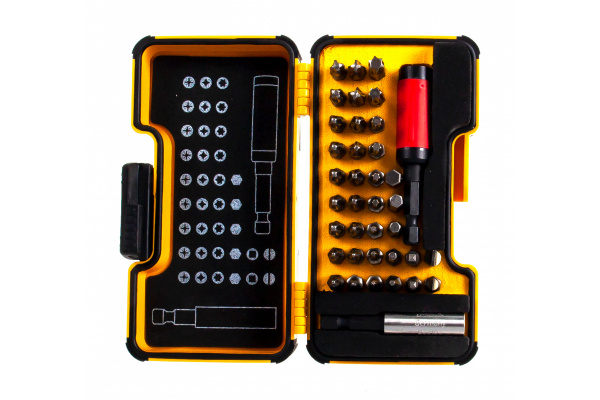 Набор бит SL/PZ/PH/HEX/Tx/SQ с битодержателем STAR в кейсе, 30 шт Felo 02073806