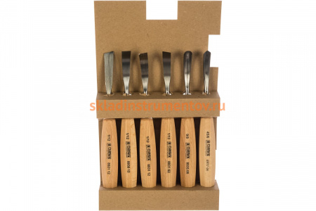 Набор из 6 резцов в картонной коробке NAREX Standart 894710