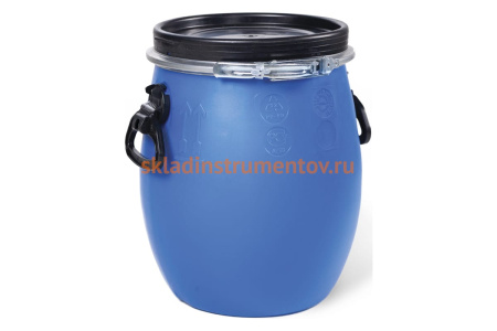 Бочка с крышкой на обруче Open Top Тара.ру п/э, 30 л 12245