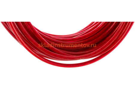 Металлополимерный трос РемоКолор красный полупрозр ПР-3 0, 20м п 51-9-015