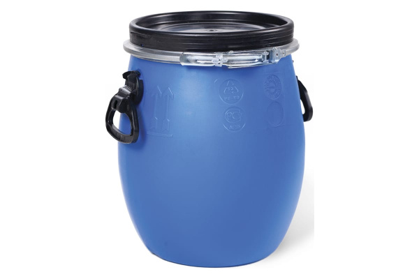 Бочка с крышкой на обруче Open Top Тара.ру п/э, 30 л 12245