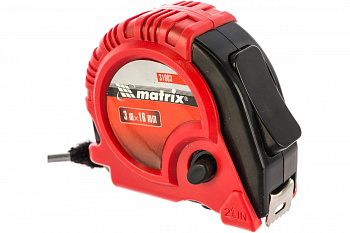 Рулетка 3 м х 16 мм Rubber MATRIX 31003