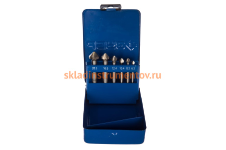 Набор зенкеров (М3-М10) для дрелей Зубр 29730-H6