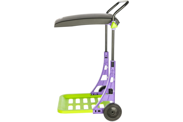 Тележка под мусорные пакеты с крышкой, 1 пакет в комплекте PALISAD 68933 Тележка под мусорные пакеты с крышкой, 1 пакет в комплекте PALISAD 68933