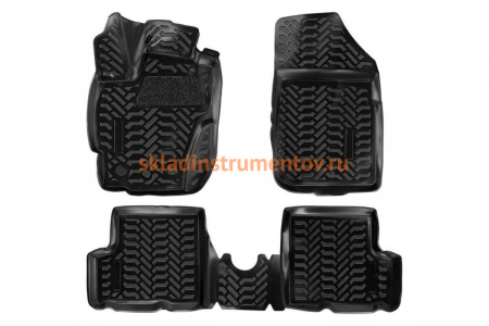 Ковры в салон Airline 3D для Renault Duster рест./Kaptur 4WD 15 ACM-PS-55