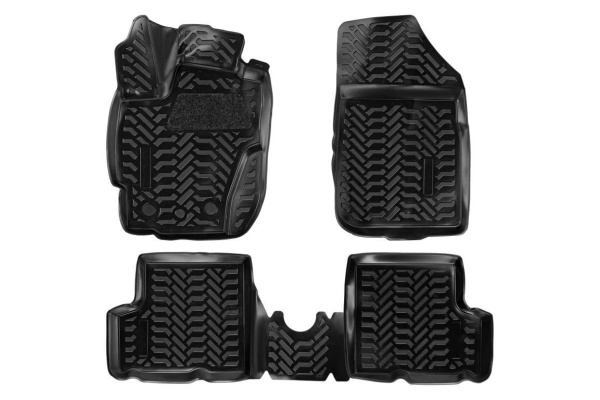 Ковры в салон Airline 3D для Renault Duster рест./Kaptur 4WD 15 ACM-PS-55
