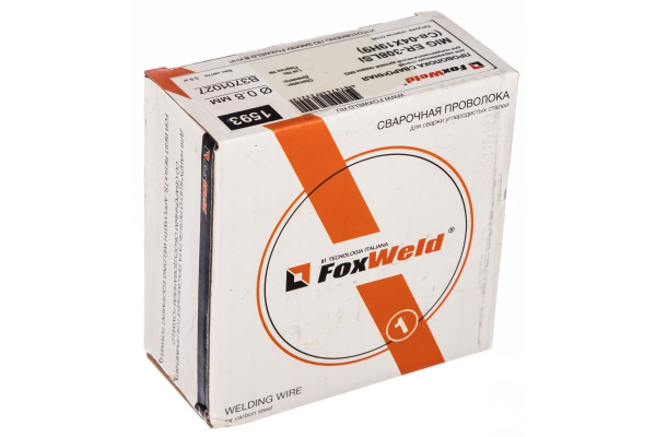 Проволока нержавеющая ER-308 LSi Св-04Х19Н9 (0.9 кг; 0.8 мм; D100) Foxweld 1593