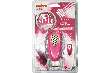Ароматизатор New Style Парфюм РАЙСКОЕ ЯБЛОКО (розовый) OMBRA OM802
