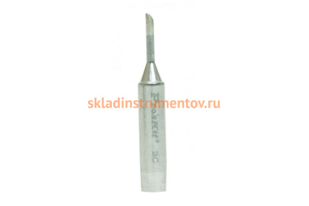Жало скошенный цилиндр 2 мм для паяльных станций ProsKit 5SI-216N-2C 00302190 Жало скошенный цилиндр 2 мм для паяльных станций ProsKit 5SI-216N-2C 00302190