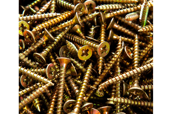 Универсальные шурупы для дерева, ДСП, ДВП, Зубр желтопассивированные, PZ, 4,0x35мм, ТФ0, 6000 штук 4-300390-40-035