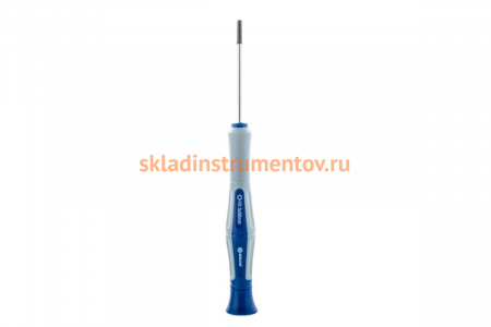 Отвертка для точных работ HEX 2.5 х 50 мм CR-V, подвес КОБАЛЬТ Ultra Grip 245-442