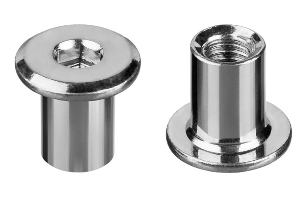 Гайка Эриксона с плоской головкой ЗУБР M6x12мм 5 кг /780 шт/ оцинк. шест. 5мм 303770-5