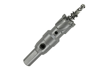 Коронка по металлу HM (16х28 мм; хвостовик 13 мм; комплект) D.BOR HS-HM-28-016-T