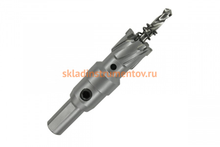 Коронка по металлу HM (19х28 мм; хвостовик 13 мм; комплект) D.BOR HS-HM-28-019-T