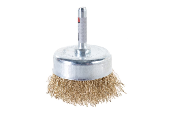 Корщетка чашечная для дрели со шпилькой (50 мм) КУРС 38466