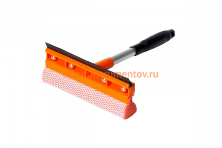 Щетка для мытья стекол Airline AB-M-04 с поролоном и водосгоном компактная 30 см