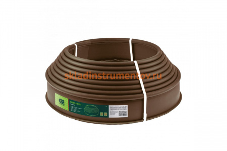 Бордюр Лента, коричневый СИБРТЕХ 64551