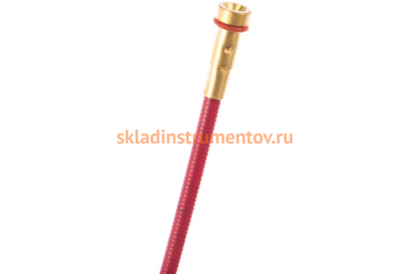 Канал направляющий (3 м; 1.0-1.2 мм; сталь; красный) Foxweld 2831
