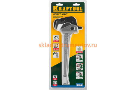 Трубный ключ KRAFTOOL MASTERGRIP быстрозажимной, 1/2-2 27365-14