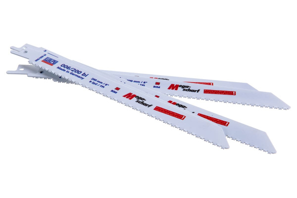 Полотно сабельное 006/200 bi (5 шт; 200х19х0.9 мм; 8 TPI) WILPU 1852000005