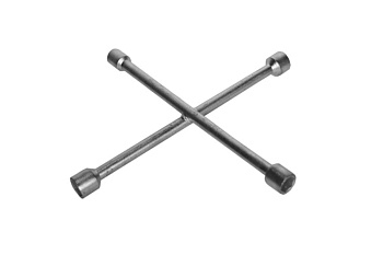 Баллонный ключ-крест SANTOOL 17х19х21х22 оцинкованный 031750-004