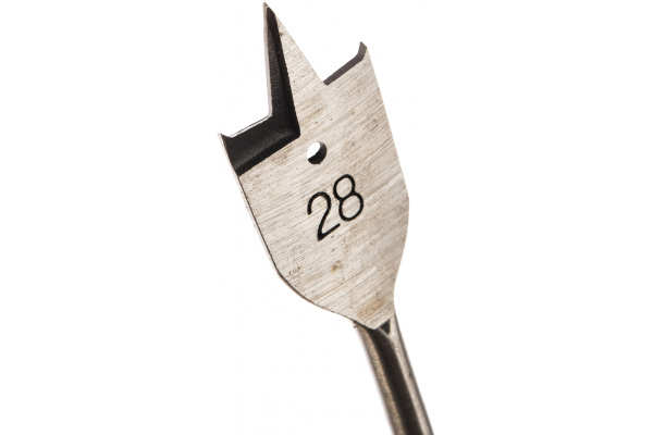 Сверло перовое по дереву (28х152 мм) ПРАКТИКА 032-812