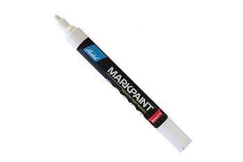 Маркер-краска по металлу Markal Markpaint, белый 97520 Маркер-краска по металлу Markal Markpaint, белый 97520