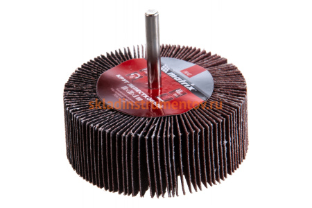 Круг лепестковый (80x30x6 мм; P150) для дрели MATRIX 74147