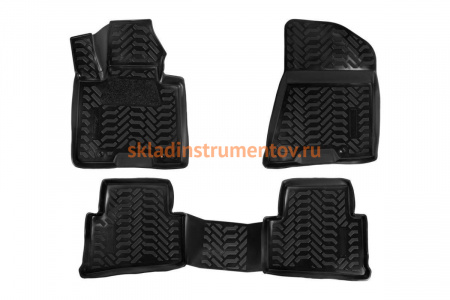 Ковры в салон Airline 3D с подпятником для Hyundai Tucson 15 4 шт. ACM-PS-38