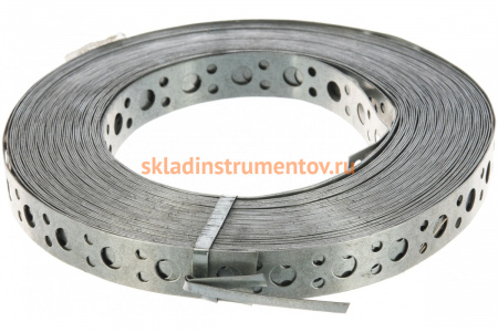 Перфорированная лента СИБРТЕХ вентиляционная, прямая, 0,7 мм LP V, 46550